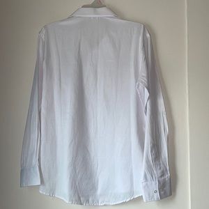 Sentini men white long sleeve shirt